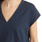 Frame - Le Mid Rise V Neck Tee