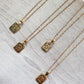 Bracha - Women's Initial Card Necklace