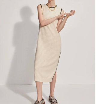 Varley - Vestido midi de malha Dwight Tank