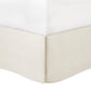 7 Piece Tufted Comforter Set Ivory Queen