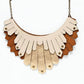 Avenue Chic - Women's Collar Torcaza Necklace