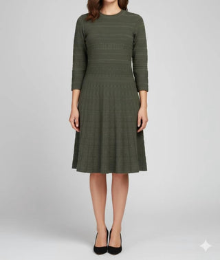 Elio - Textured Knit Dress