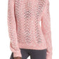 Topshop - Strawberry Open Knit Mohair Angora Sweater