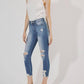 Kancan - Distressed Ankle Skinny Jeans