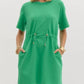 Entro - Drawstring Waist Dress