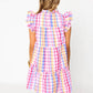 Buddylove - Aubrey Ruffle Shoulder Dress