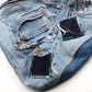 Knotwtr - Denim Cross Body Bag