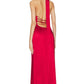 Lpa - RAVEENA HALTER SCARF MAXI DRESS