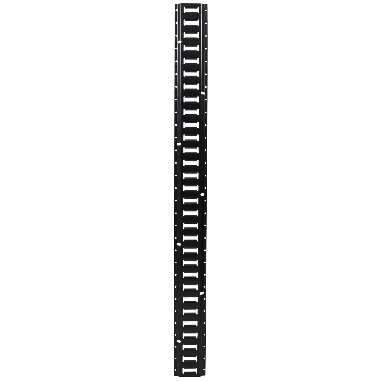 18 Pieces E Track Tie-Down Rail Kit For Trucks, Vans, And Garages With O-Ring Anchors And Ratchet Straps - Black