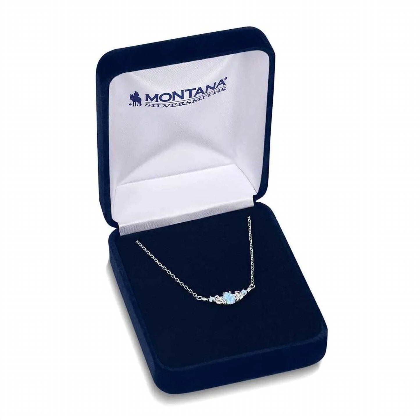 Montana Silversmiths - Refined Grace Opal Crystal Necklace