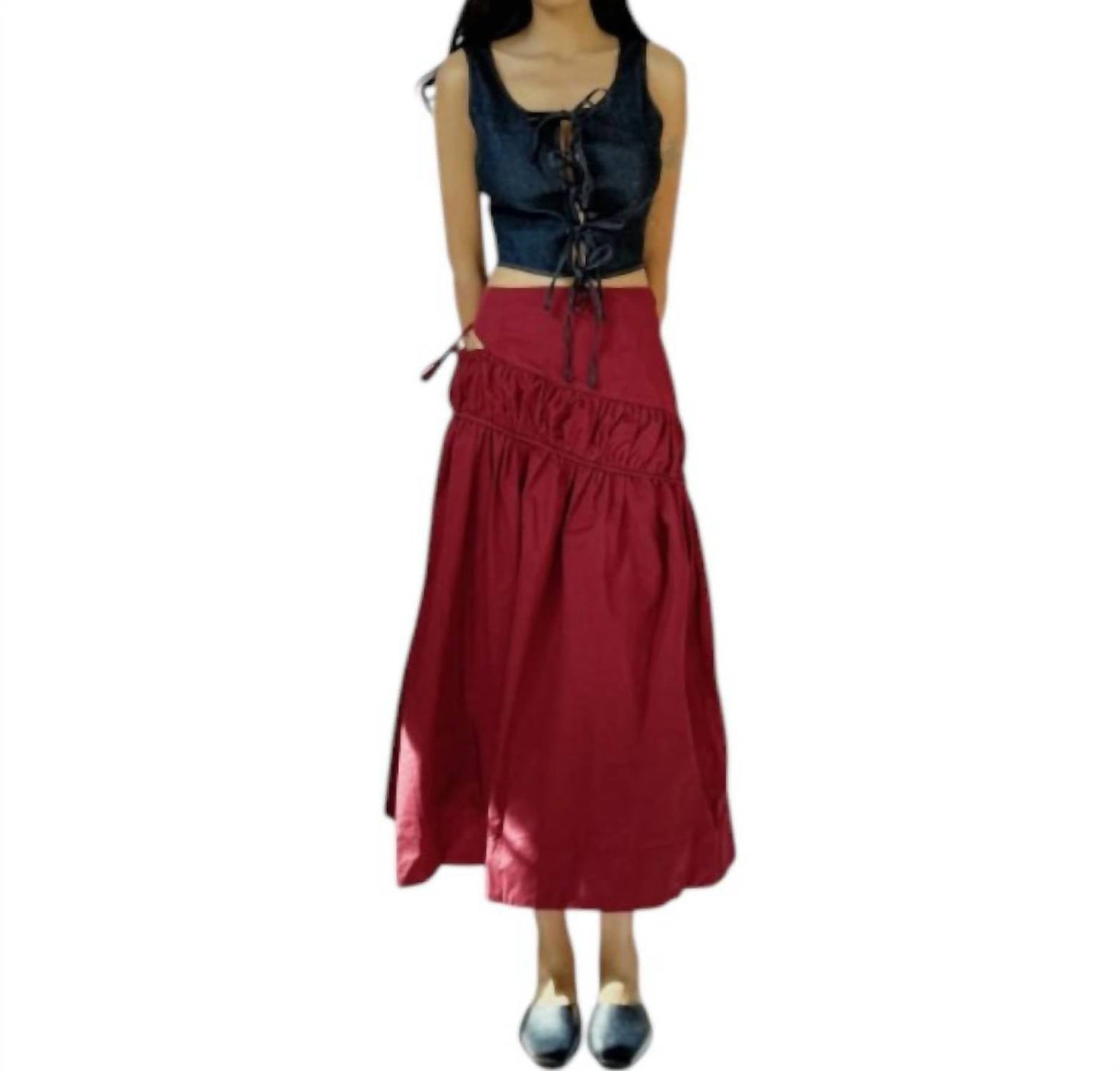 Allina Liu - Winston Midi Skirt