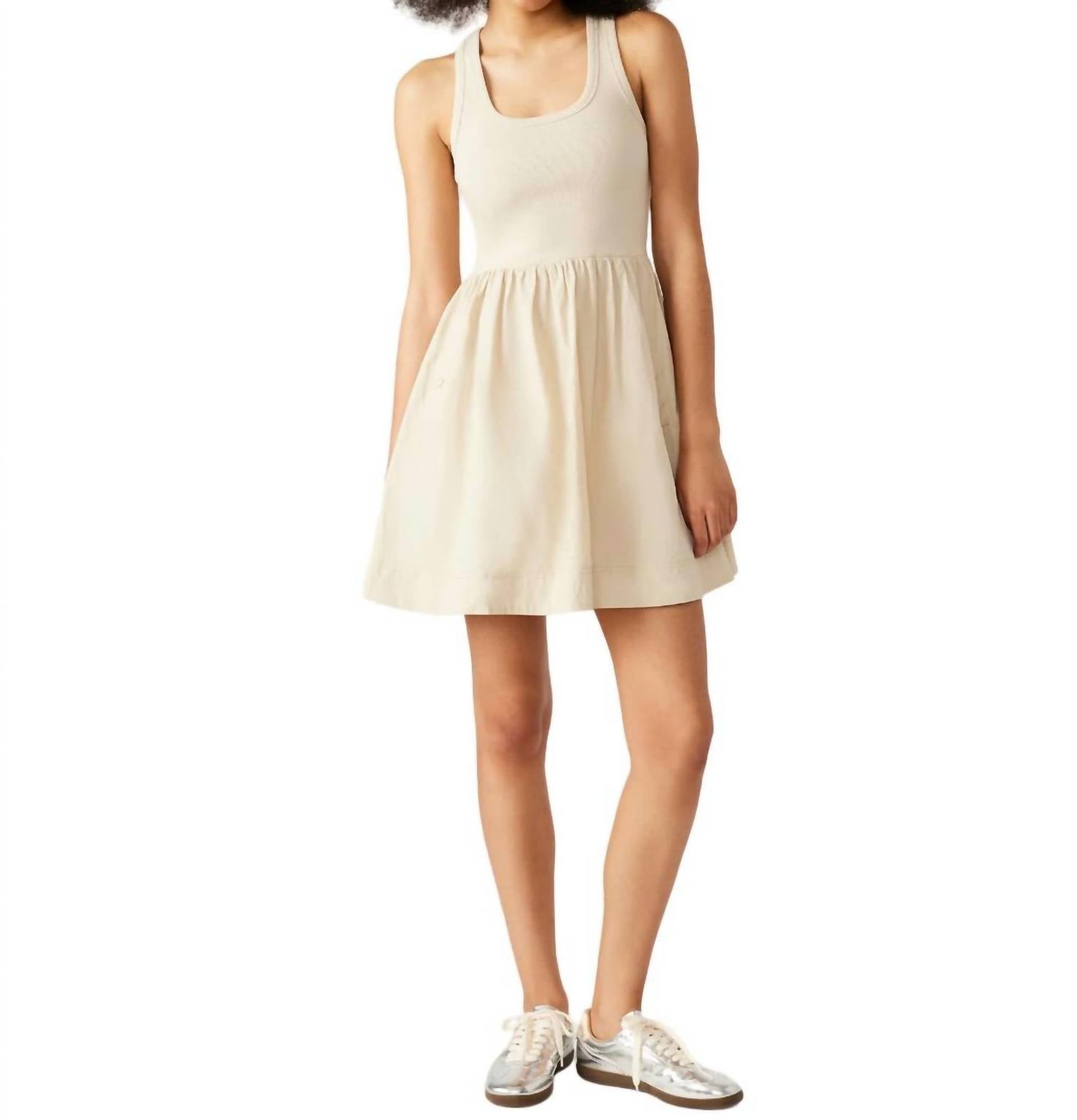 Steve Madden - Tottenham Mixed Media Sundress