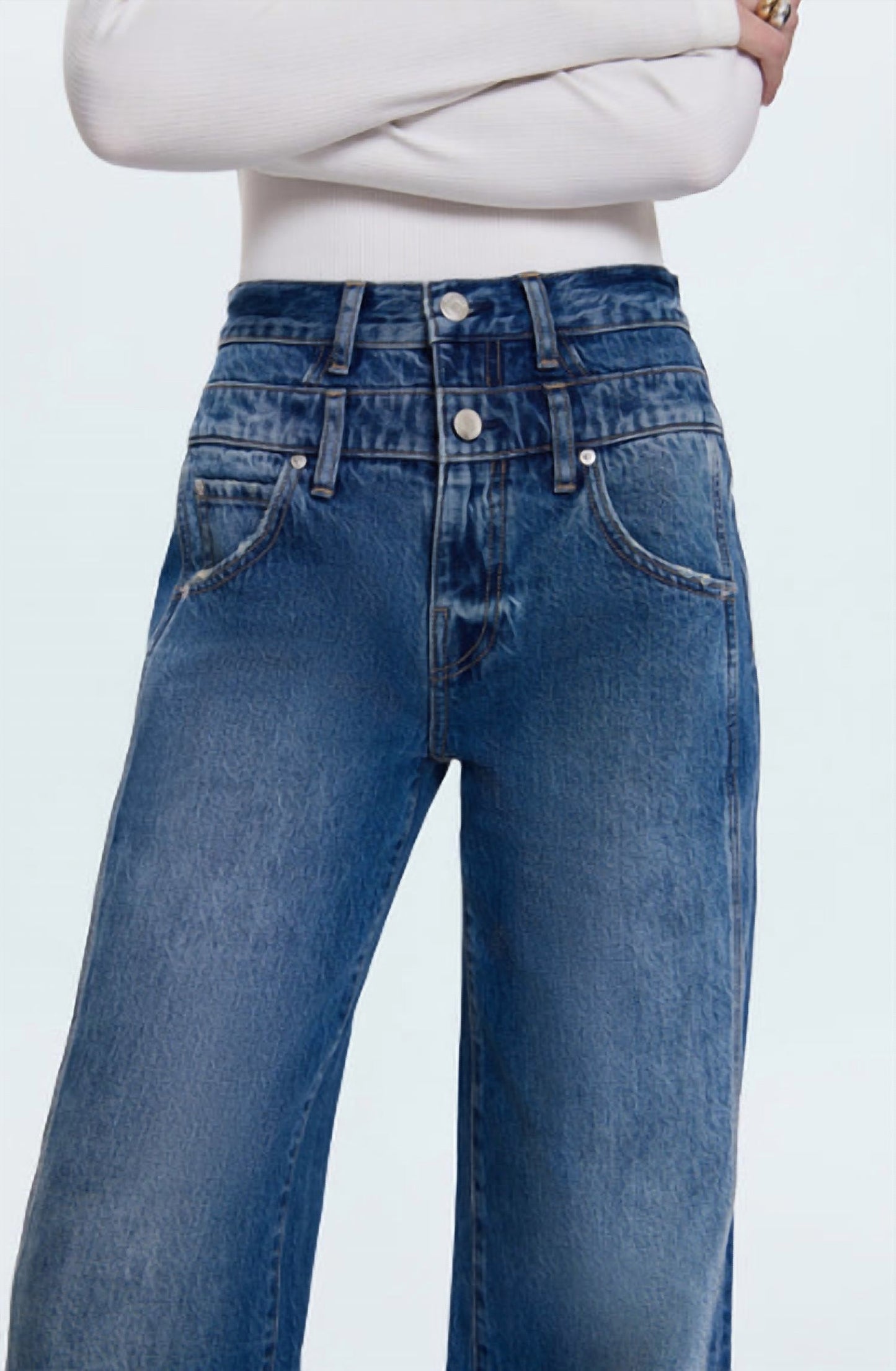 Pistola - Caleb High Rise Relaxed Jeans
