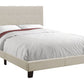 Transitional Upholstered Bed Frame