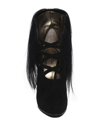 Bottega Veneta - Women's Fur Heels