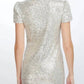 Generation Love - Donna Sequin Puff Sleeve Mini Dress