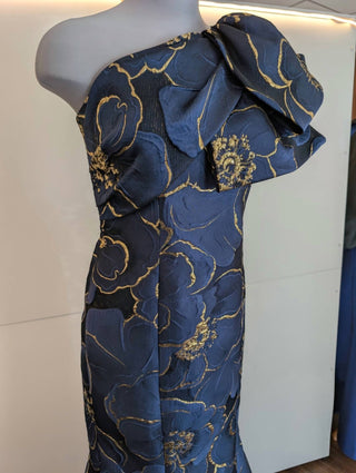 Frascara - Vestido de mãe da noiva justo com um ombro só