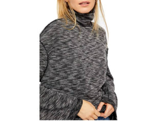 Free People - Blusa de gola alta com manga larga Sunny Days em Night Star