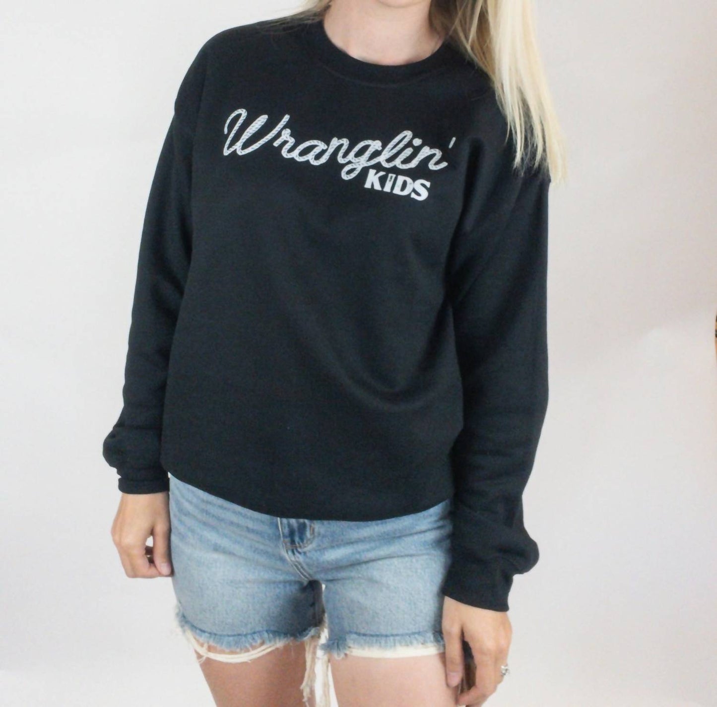 208 Tees - Wranglin' Kids Sweatshirt