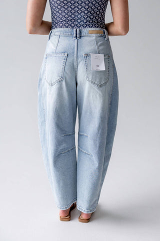 Cello - Emma Mid Waist Barrel Jean