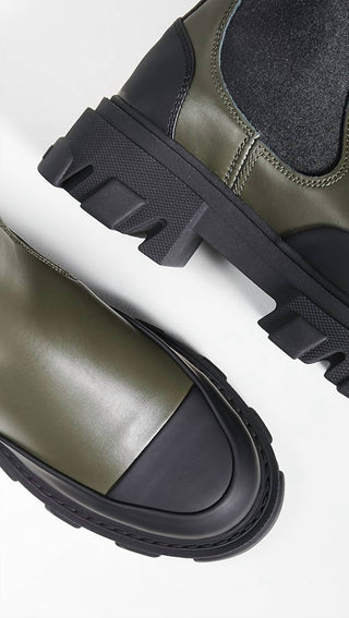 Ganni - Botas Chelsea Médias Femininas