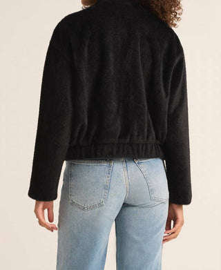 Z Supply - JAQUETA BOMBER DE MALHA LEX SWEATER