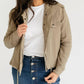 Elan - Gauze Snap Front Jacket