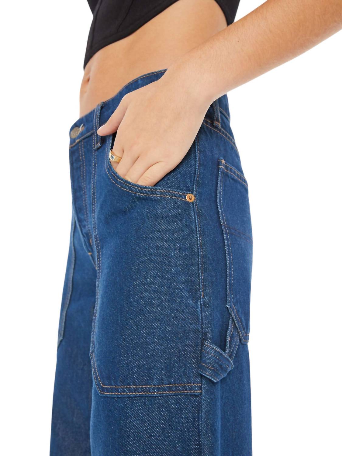 Mother - The Smoothie Carpenter Sneak Denim Jeans