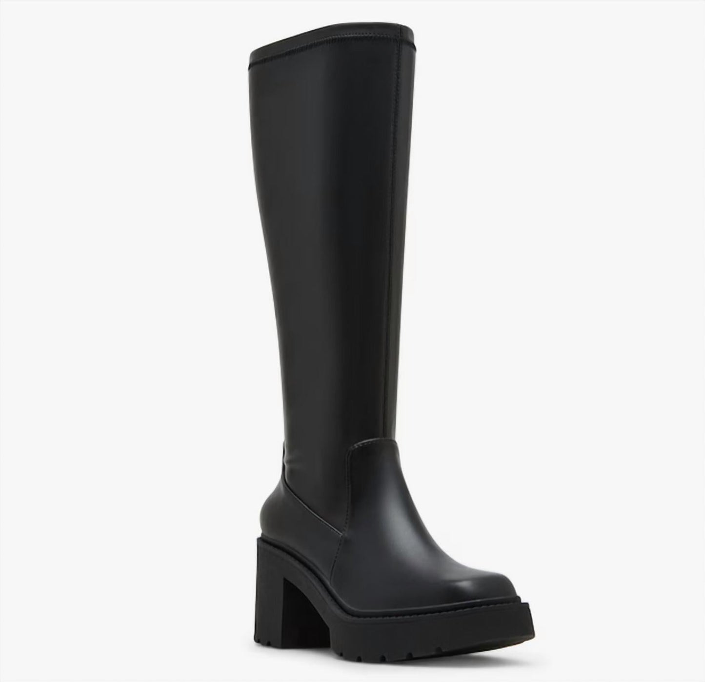 Steve Madden - Women's Knee High Platform Block Heel Bootie