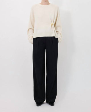 Loulou De Saison – Suéter de cashmere com ornamento de metal Bill