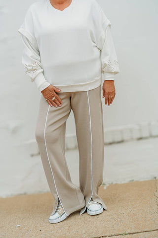 Spanx - Calça de corrida reta Airpique