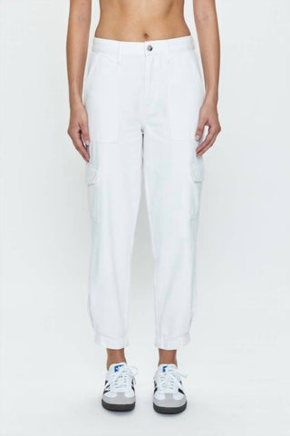 Pistola - Calça Cargo Cônica de Cintura Alta Josephine