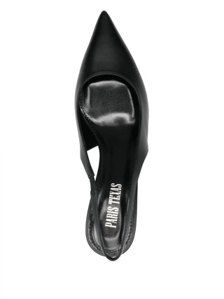 Paris Texas - Salto agulha feminino Lidia Slingback bico fino