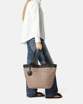 Ilse Jacobsen - Bolsa de praia grande trançada feminina