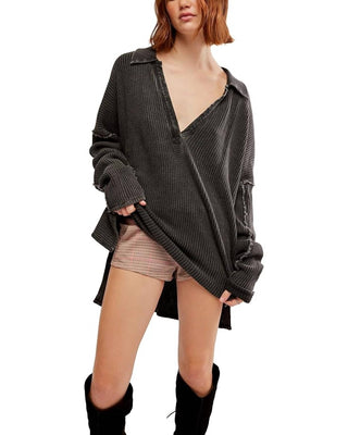 Free People - Camiseta Polo Travis