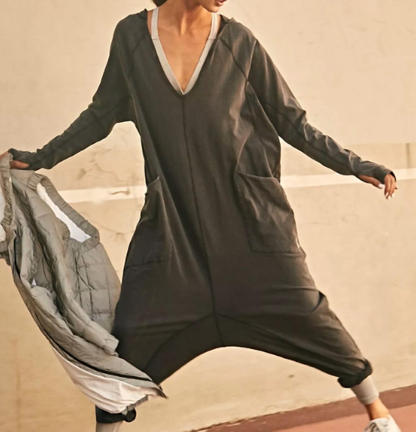 Free People - Hot Shot Long Sleeve Onesie