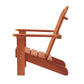 Wooden Kid's Adirondack Chair for Indoor and Outdoor Use
