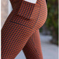Julia Rose - Houndstooth Full Length Leggings