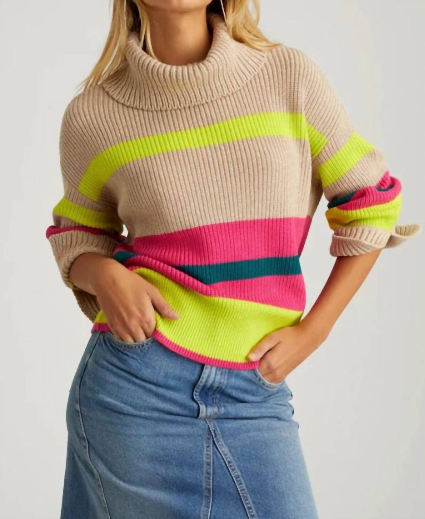525 America - GIANA TURTLENECK SWEATER