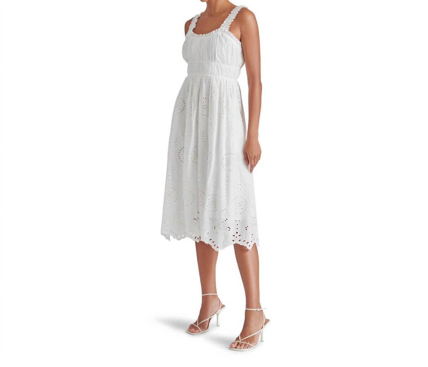 Steve Madden - Harmony Eyelet Embroidered Midi Dress