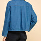 Tcec - Collared Oversized Jacket