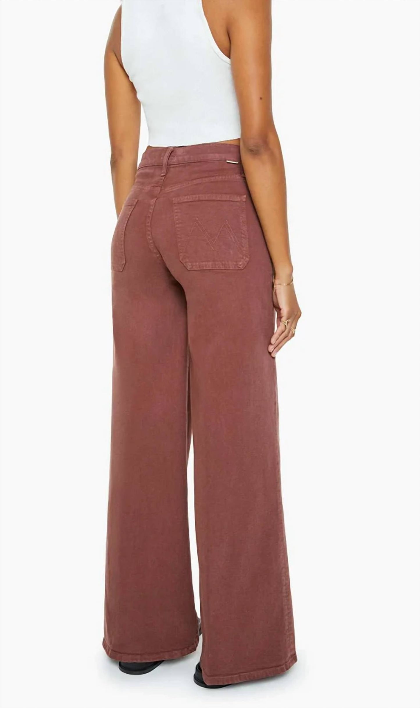 Mother - Patch Pocket Undercover Sneak Jean