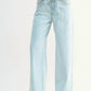 Just Black Denim - Kai Drawstring Wide Leg Denim Jeans