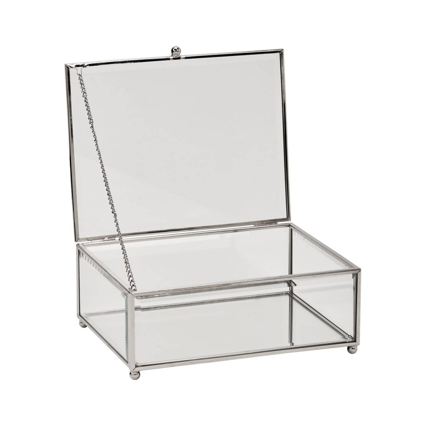 Creative Gifts International - Claro Hinged Glass Box