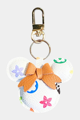 Ellison+Young - Chaveiro Unissex de Couro Sintético com Rato Mágico