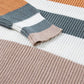 Dear Lover - Round Neck Colorblock Knit Sweater
