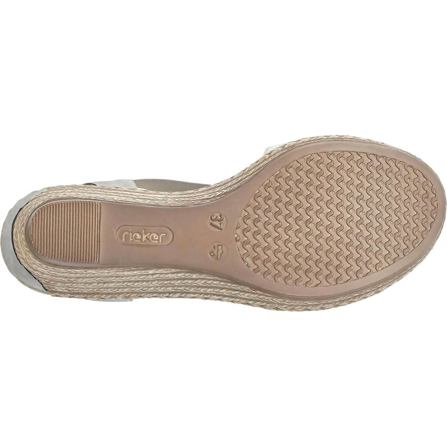 Rieker - Women's Fanni H6 Synthetic Leather Backstrap Sandal