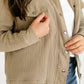 Elan - Gauze Snap Front Jacket