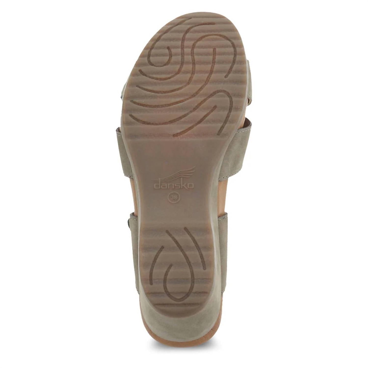 Dansko - Women's Aubree Strappy Toe Loop Slide Wedge Sandal