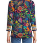 Johnny Was - JANIE FAVORITE 3/4 SLEEVE V-NECK TEE